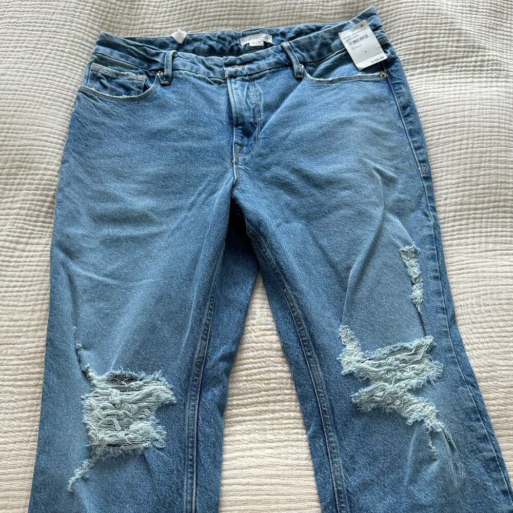 Good American - Straight leg ankle cut - Size 10 (NWT)